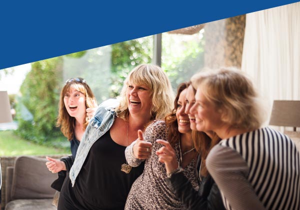 Group of women laughing