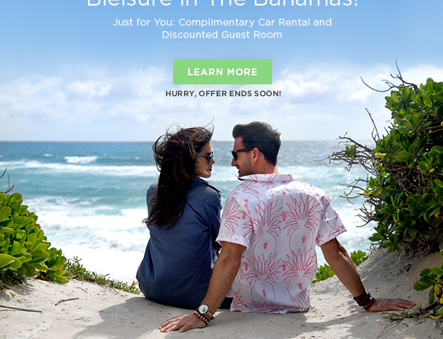 Business + Leisure = Bleisure in The Bahamas.