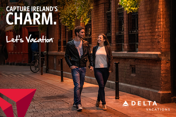 Save up to $225 per booking with direct flights to Shannon and Dublin.