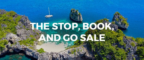 The Stop, Book, and Go Sale