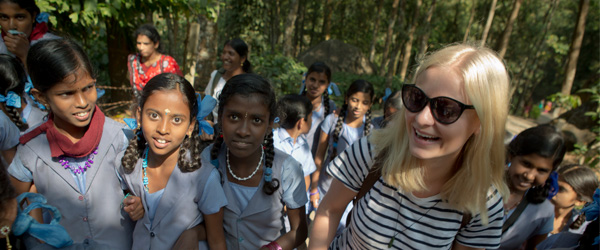 Travellers in India.