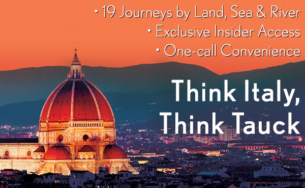 Think Italy, Think Tauck