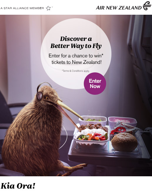 better way to fly sweepstakes