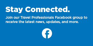 Join our Travel Professionals Facebook group.