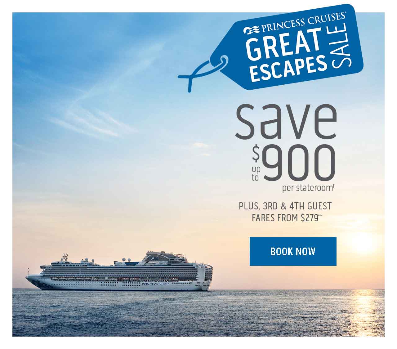 Princess Cruises LANDMARK sale