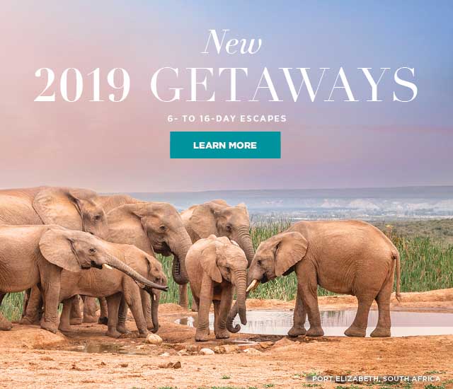 New 2019 Getaways