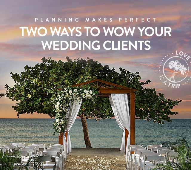 Planning Makes Perfect. Two ways to wow your wedding clients.