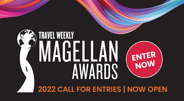 Travel Weekly Magellan Awards - 2022 call for entries | now open