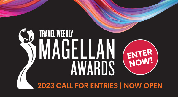 Travel Weekly Magellan Awards - 2023 call for entries | now open