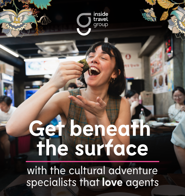 Get beneath the surface - with the cultural adventure specialists that LOVE agents