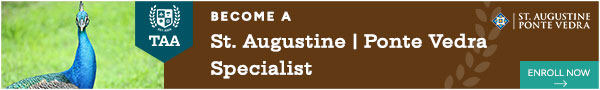 Become a St. Augustine Ponte Vedra Specialist