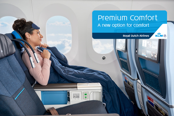 Premium Comfort - a new option for comfort - Royal Dutch Airlines KLM