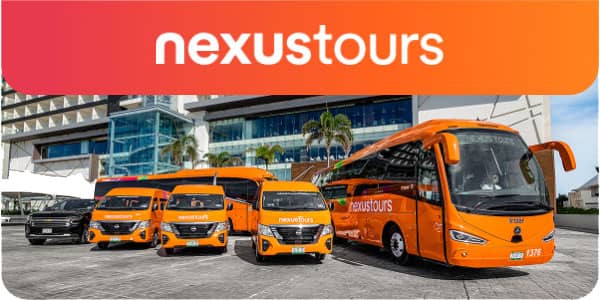 fleet of tour vehicles