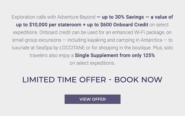 TRAVEL ADVISOR EXCLUSIVE POLAR PERKS: YEAR-END REWARD EARN A $1,000 GIFT CARD FOR NEW FEBRUARY-MARCH 2025 BOOKINGS BEGINS TUESDAY, DECEMBER 10 BOOK BY FEBRUARY 3 SELECT EXPEDTIONS VIEW OFFER