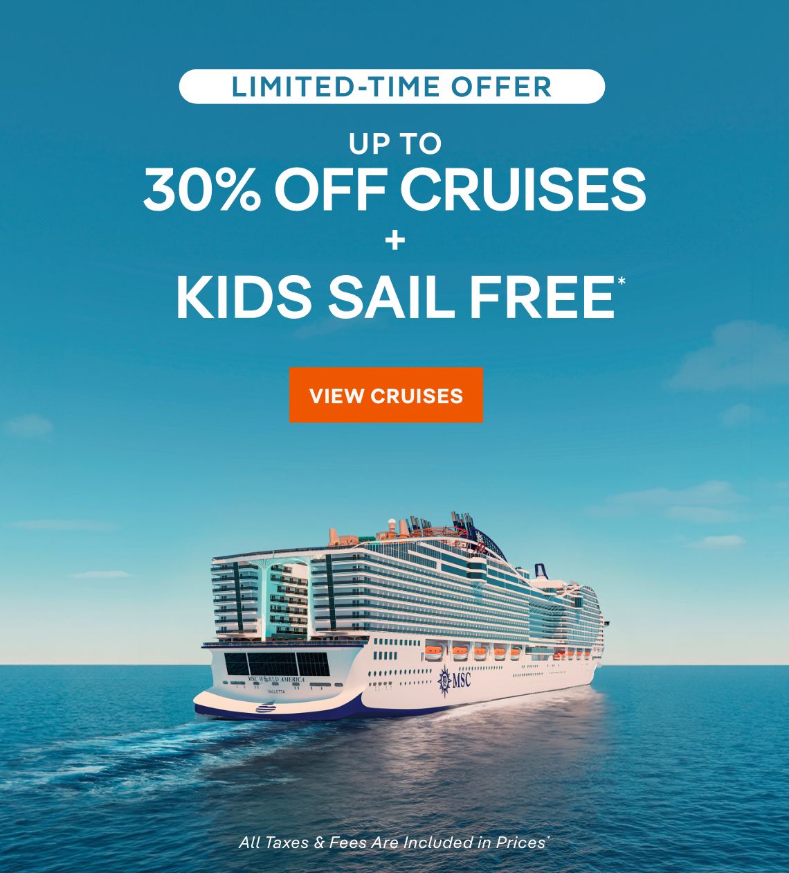 Limited-Time Offer – Up to 30% Off Cruises + Kids Sail Free* – Click to View Cruises & Book Now