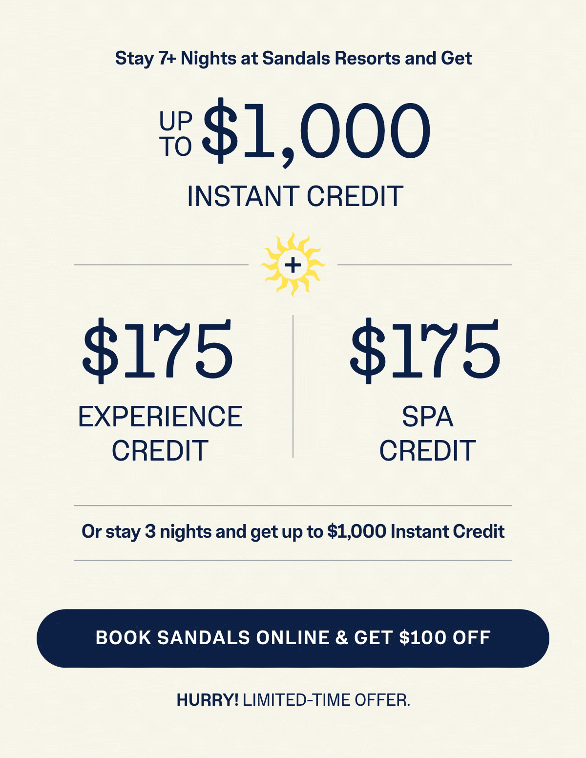 Sandals Book Online