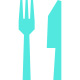 dining utensils icon
