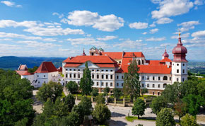 Gottweig Abbey Trees Clouds Krems
